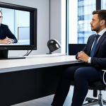 AI Interview Scenario**

"A professional setting depicting an AI conducting a job interview. The applicant is fully clothed in business attire, seated across from a screen displaying the AI interviewer. The scene focuses on professionalism and technology. Modern office background. Safe for work, appropriate content, fully clothed, perfect anatomy, natural pose, professional photography, high quality."

**