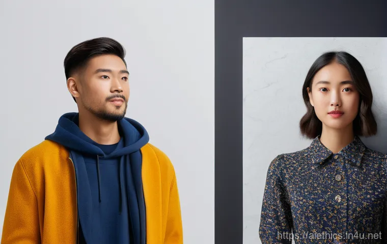 AI 윤리 평가 방법 - Here are three detailed prompts for image generation in English, focusing on AI ethics, digital citi...
