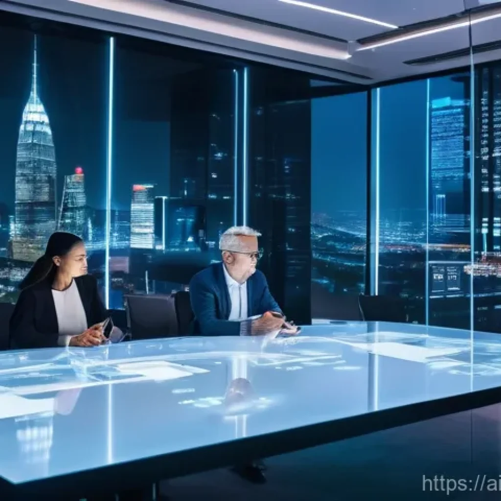 AI 윤리와 AI 윤리적 AI 정부 정책 - **Prompt:** A diverse group of policy makers, legal experts, and technology leaders, dressed in smar...